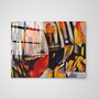 Wallity Pintura decorativa de vidrio templado Multicolor 40 x 60 cm